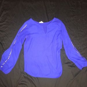 Blue blouse